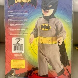 Batman Kids Costume - Black and Gray